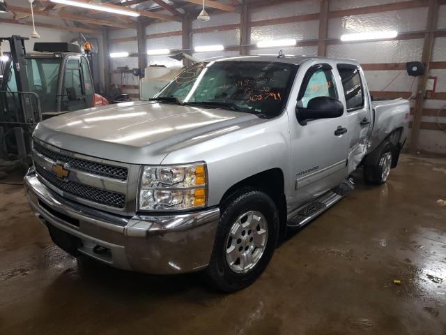 CHEVROLET SILVERADO 2013 with VIN 3GCPKSE74DG265791 - Photo from auction
