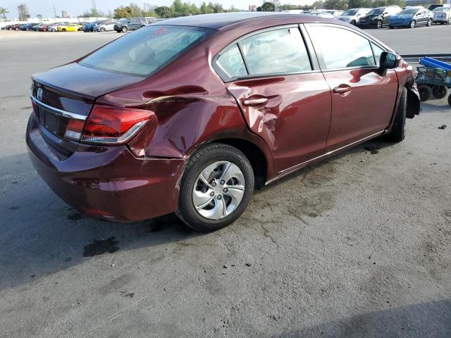 Photo 3 from auction – 2014 HONDA CIVIC LX with VIN 19XFB2F56EE074900