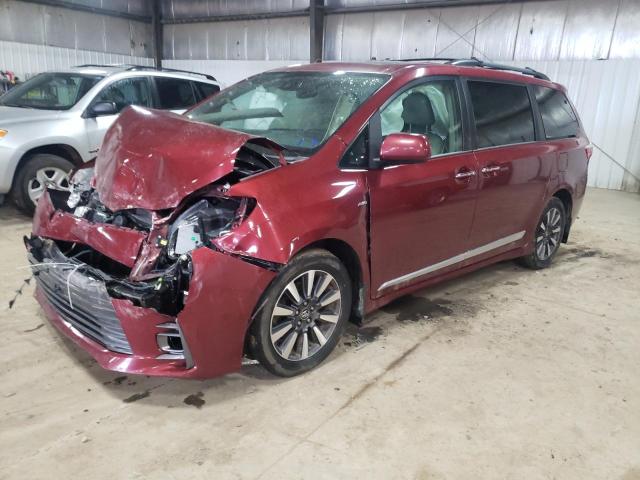 TOYOTA SIENNA XLE 2018 with VIN 5TDDZ3DC5JS193922 - Photo from auction