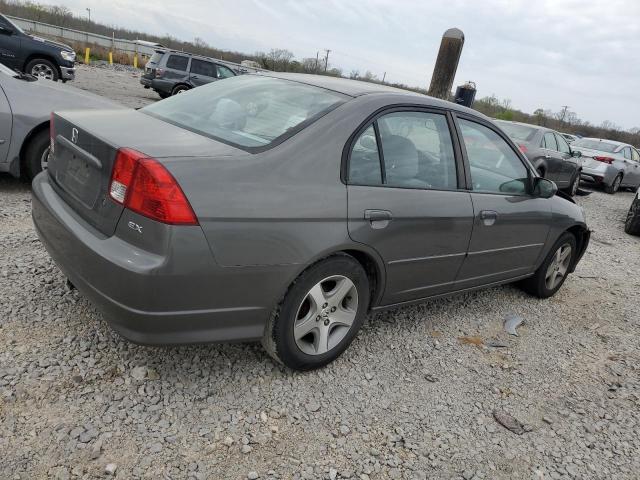 Photo 3 from auction – 2004 HONDA CIVIC EX with VIN 2HGES26734H521314