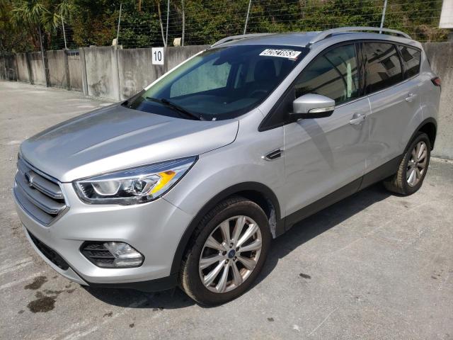 FORD ESCAPE TIT 2017 with VIN 1FMCU0JD1HUD21287 - Photo from auction