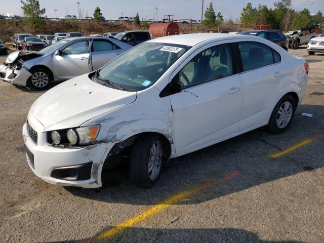 CHEVROLET SONIC LT 2015 with VIN 1G1JC5SH6F4101078 - Photo from auction