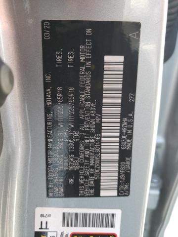 Photo 14 from auction – 2020 TOYOTA HIGHLANDER with VIN 5TDCZRAH5LS014165