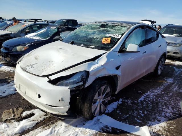 TESLA MODEL Y 2020 with VIN 5YJYGDEE7LF050927 - Photo from auction