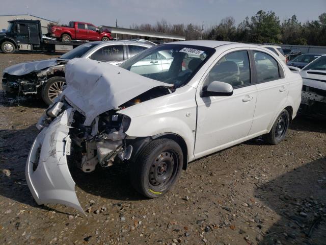 CHEVROLET AVEO LS 2007 with VIN KL1TG56657B099602 - Photo from auction