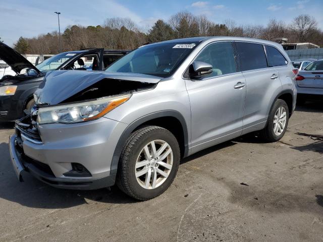 TOYOTA HIGHLANDER 2015 with VIN 5TDZKRFH8FS072430 - Photo from auction