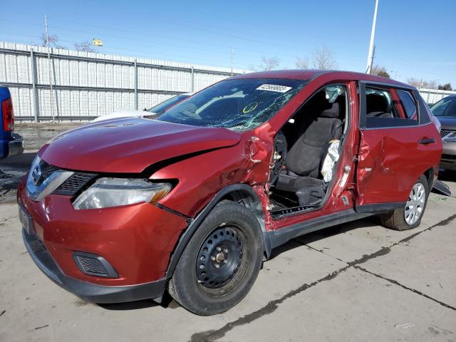 NISSAN ROGUE S 2016 with VIN KNMAT2MV8GP598529 - Photo from auction