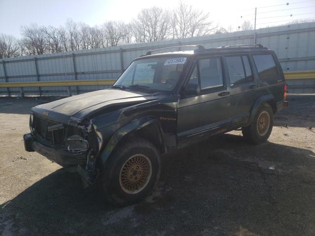 JEEP CHEROKEE L 1992 with VIN 1J4FJ78S5NL186480 - Photo from auction