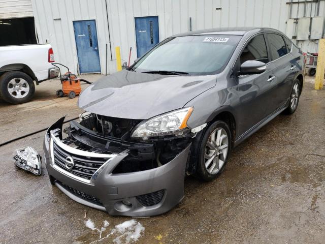NISSAN SENTRA S 2015 with VIN 3N1AB7AP8FY237906 - Photo from auction