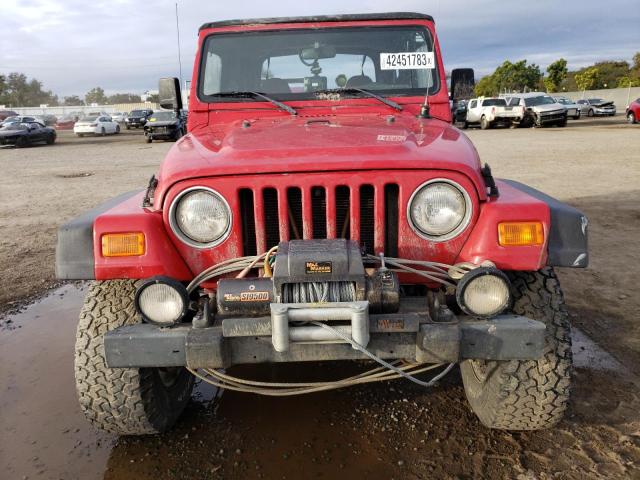 Photo 5 from auction – 2000 JEEP WRANGLER / with VIN 1J4FA49S9YP799163