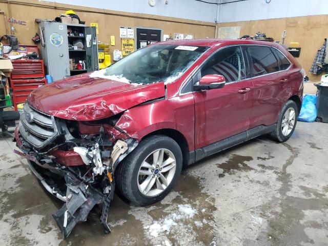 FORD EDGE SEL 2016 with VIN 2FMPK4J82GBB10055 - Photo from auction