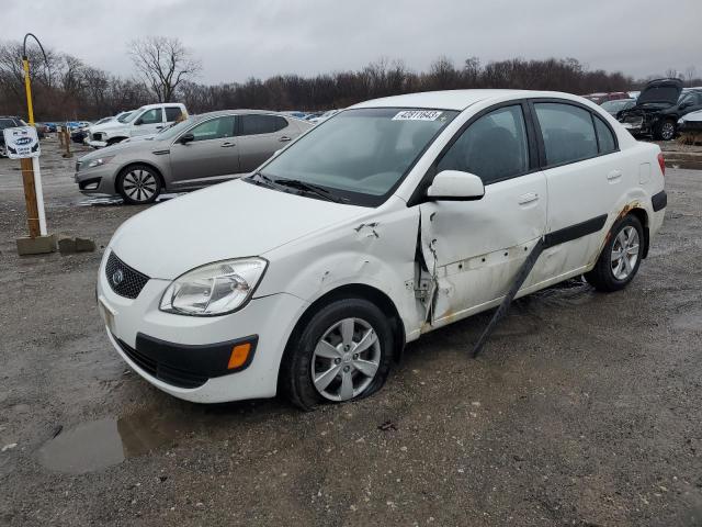 KIA RIO BASE 2008 with VIN KNADE123086403885 - Photo from auction