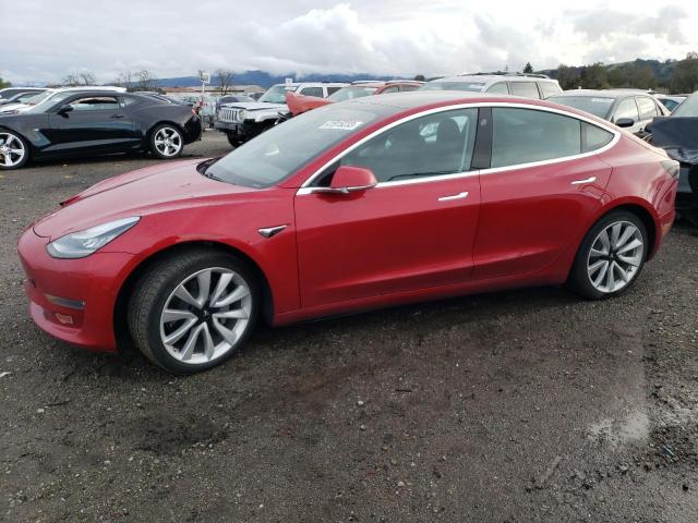 TESLA MODEL 3 2020 with VIN 5YJ3E1EBXLF712116 - Photo from auction