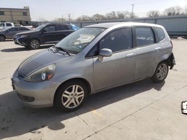 HONDA FIT 2007 with VIN JHMGD38427S056496 - Photo from auction