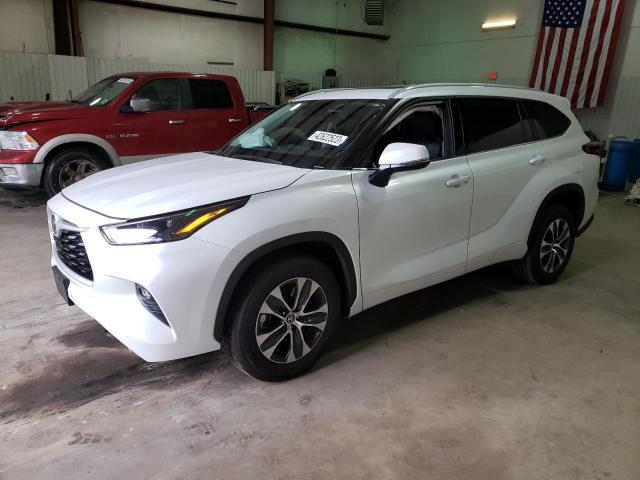 Photo 1 from auction – 2022 TOYOTA HIGHLANDER with VIN 5TDGZRAH2NS553170