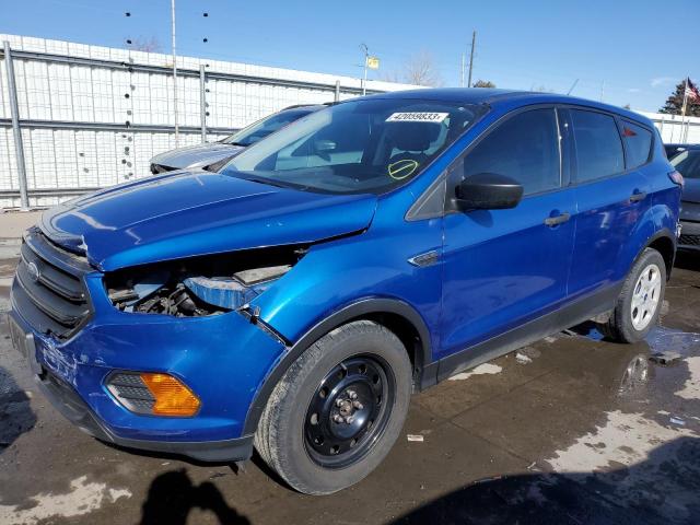 FORD ESCAPE S 2017 with VIN 1FMCU0F73HUD19866 - Photo from auction