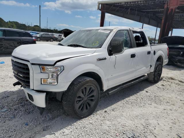 FORD F150 SUPER 2017 with VIN 1FTEW1CP8HKE05669 - Photo from auction