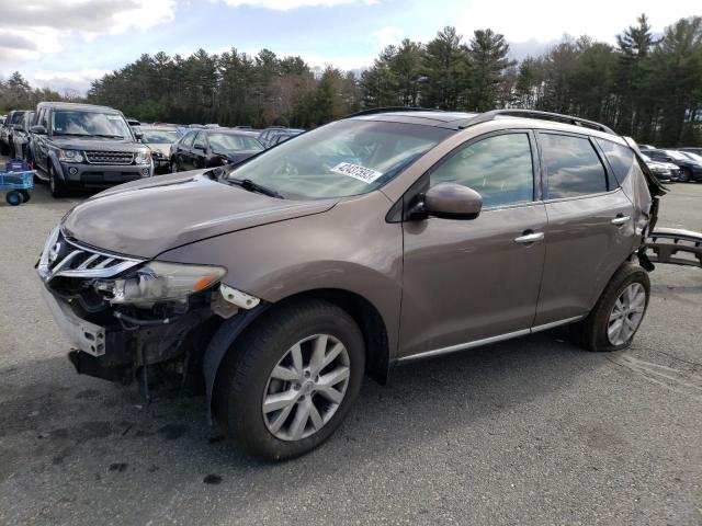 NISSAN MURANO S 2011 with VIN JN8AZ1MW2BW174977 - Photo from auction