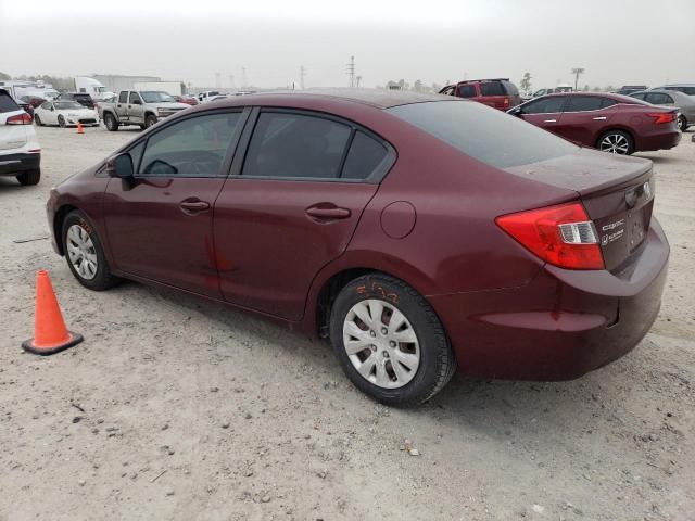 Photo 2 from auction – 2012 HONDA CIVIC LX with VIN 2HGFB2F51CH603589