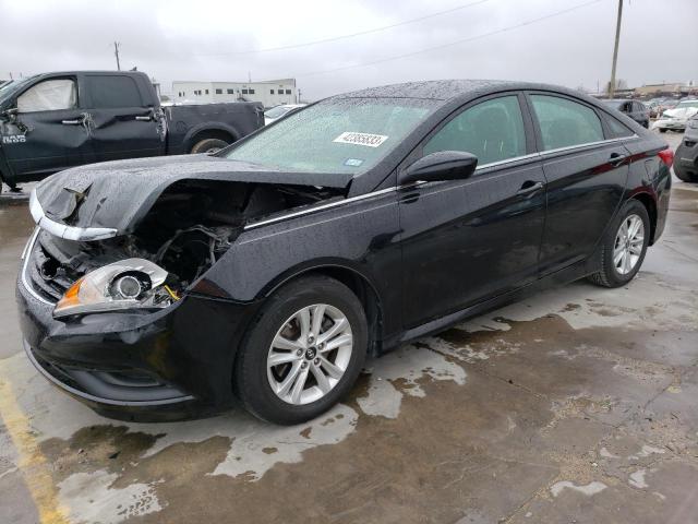HYUNDAI SONATA GLS 2014 with VIN 5NPEB4AC8EH846774 - Photo from auction