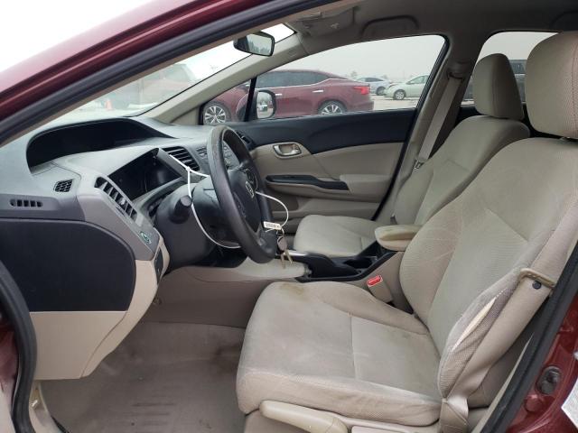 Photo 7 from auction – 2012 HONDA CIVIC LX with VIN 2HGFB2F51CH603589