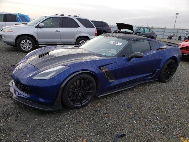 CHEVROLET CORVETTE G 2017 with VIN 1G1YX2D7XH5118856 - Photo from auction