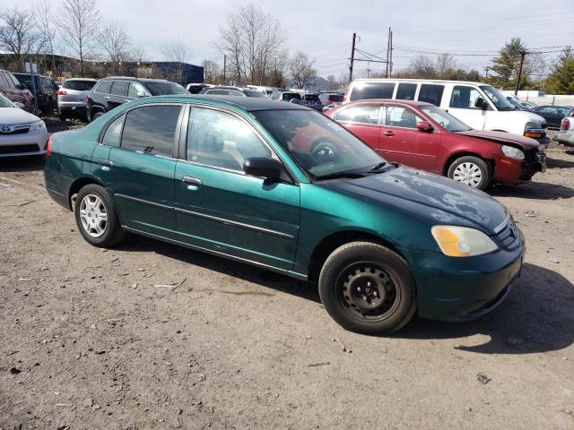 Photo 4 from auction – 2001 HONDA CIVIC DX with VIN 2HGES16211H585992