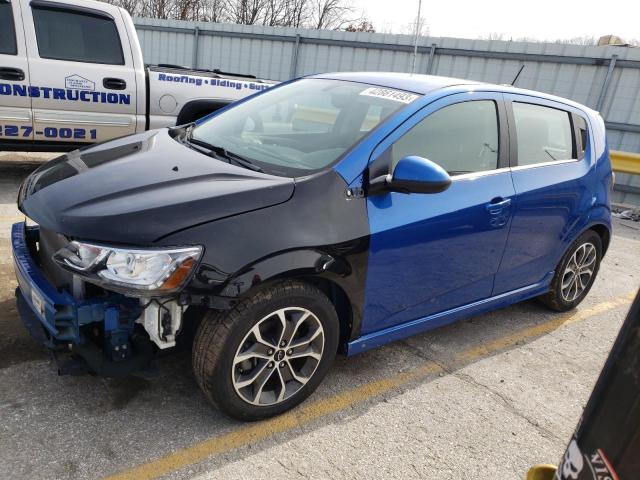 CHEVROLET SONIC LT 2019 with VIN 1G1JD6SB9K4110446 - Photo from auction