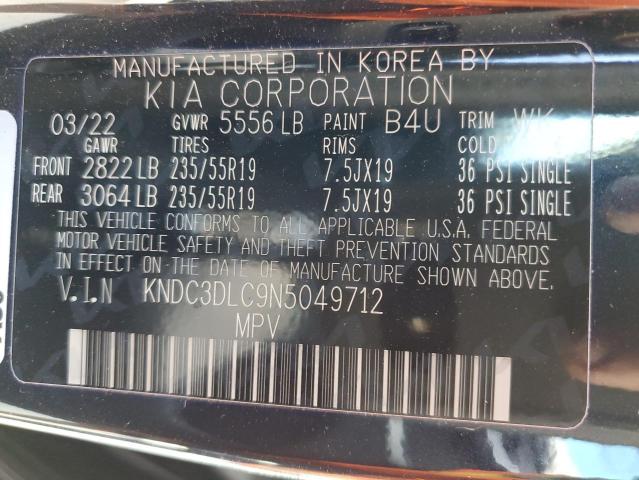 Photo 14 from auction – 2022 KIA EV6 LIGHT with VIN KNDC3DLC9N5049712