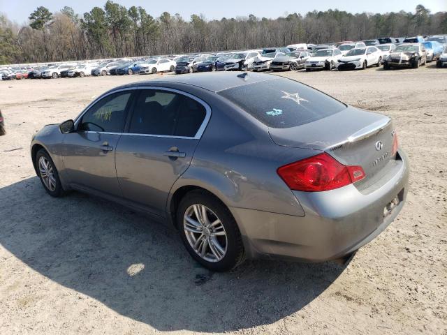 Photo 2 from auction – 2011 INFINITI G25 with VIN JN1DV6AR7BM653541