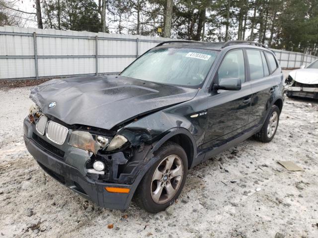 BMW X3 3.0SI 2007 with VIN WBXPC93447WF12477 - Photo from auction