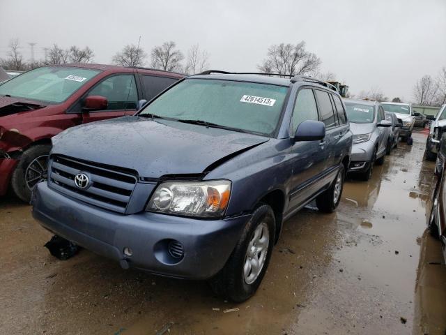 TOYOTA HIGHLANDER 2006 with VIN JTEGD21A260153926 - Photo from auction