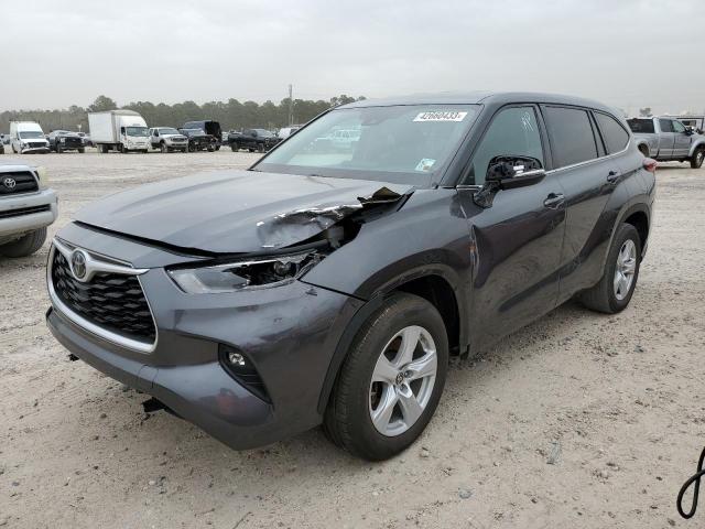 TOYOTA HIGHLANDER 2021 with VIN 5TDZZRAH5MS031432 - Photo from auction