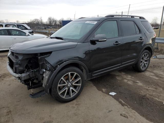 FORD EXPLORER X 2015 with VIN 1FM5K8D81FGB57921 - Photo from auction