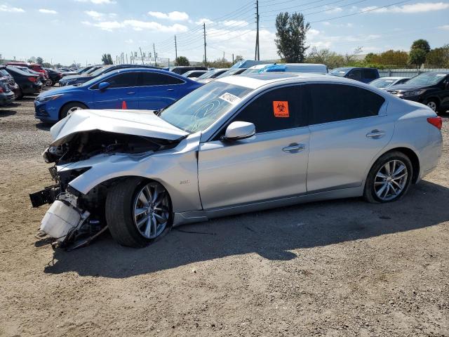 INFINITI Q50 PREMIU 2017 with VIN JN1EV7AR0HM834113 - Photo from auction