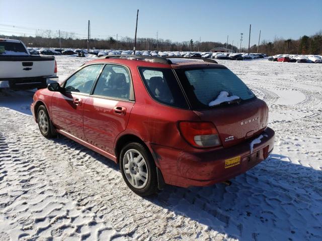 Photo 2 from auction – 2002 SUBARU IMPREZA TS with VIN JF1GG65572G823428