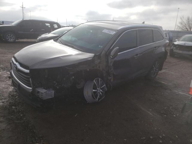 TOYOTA HIGHLANDER 2015 with VIN 5TDJKRFH9FS157287 - Photo from auction