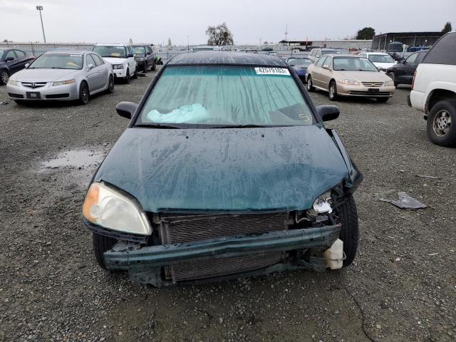 Photo 5 from auction – 2001 HONDA CIVIC LX with VIN 2HGES16571H570679