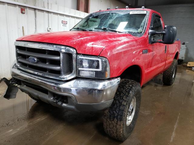 FORD F250 SUPER 2000 with VIN 1FTNF21L9YED80415 - Photo from auction