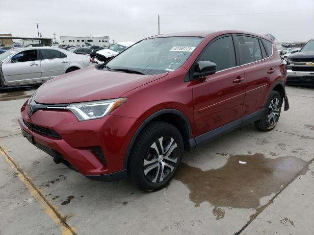 TOYOTA RAV4 LE 2018 with VIN 2T3ZFREV5JW493637 - Photo from auction