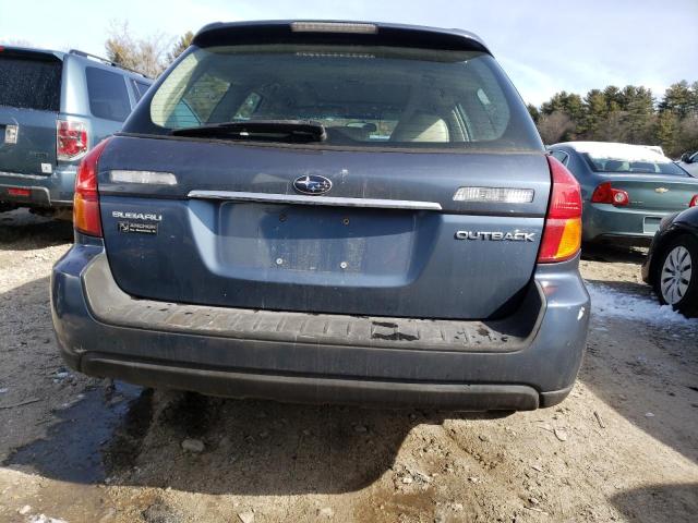 Photo 6 from auction – 2006 SUBARU LEGACY OUT with VIN 4S4BP62C867316000