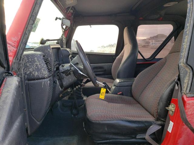 Photo 7 from auction – 2000 JEEP WRANGLER / with VIN 1J4FA49S9YP799163
