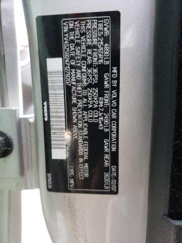 Photo 14 from auction – 2007 VOLVO XC70 with VIN YV4SZ592471278207
