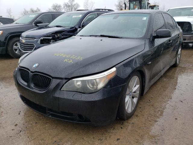 BMW 545 I 2005 with VIN WBANB335X5B116274 - Photo from auction