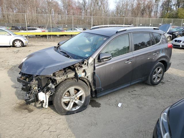 TOYOTA RAV4 XLE 2015 with VIN JTMWFREV0FJ034895 - Photo from auction