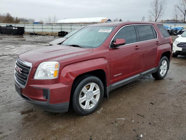 GMC TERRAIN SL 2016 with VIN 2GKALMEK8G6340192 - Photo from auction
