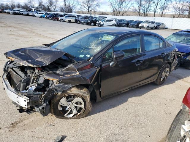 Photo 1 from auction – 2014 HONDA CIVIC LX with VIN 2HGFB2F52EH537833