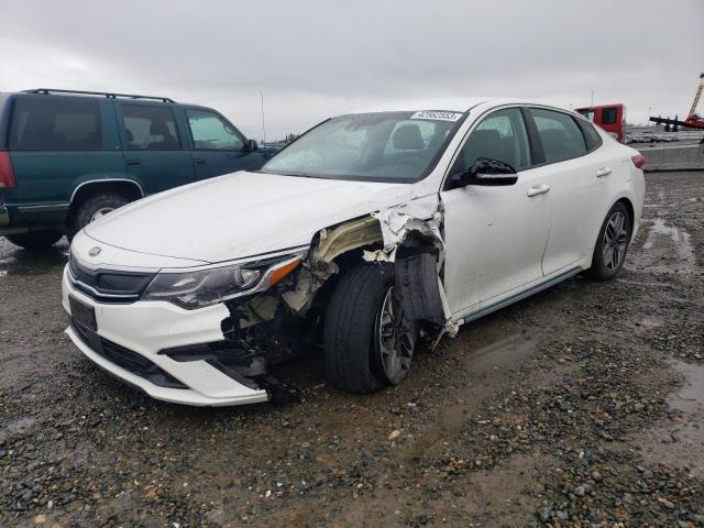 KIA OPTIMA HYB 2020 with VIN KNAGU4LE9L5041152 - Photo from auction