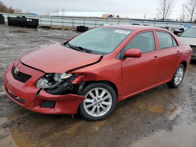 TOYOTA COROILLA 2009 with VIN JTDBL40E999041741 - Photo from auction