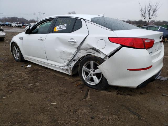 Photo 2 from auction – 2015 KIA OPTIMA LX with VIN 5XXGM4A77FG364252